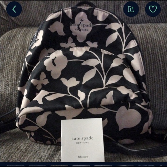 NEW KATE SPADE FLORAL KARISSA BACKPACK